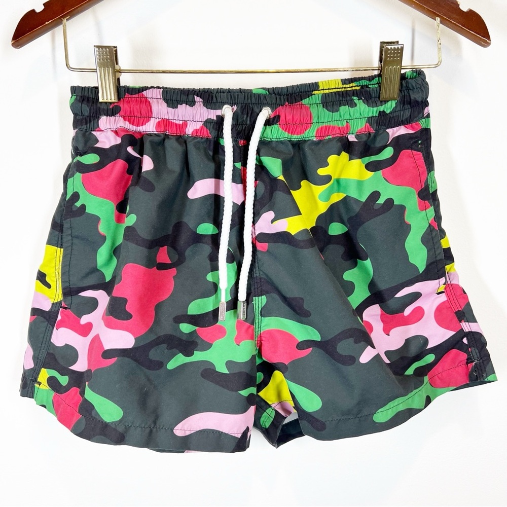 Whitefin Camo Swim Trunks